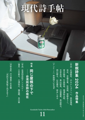 思潮社 現代詩手帖 » 2024年10月28日発売 現代詩手帖11月号